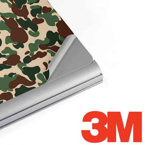 Shark Teeth Street Camo Surface Book 2 15in Skin